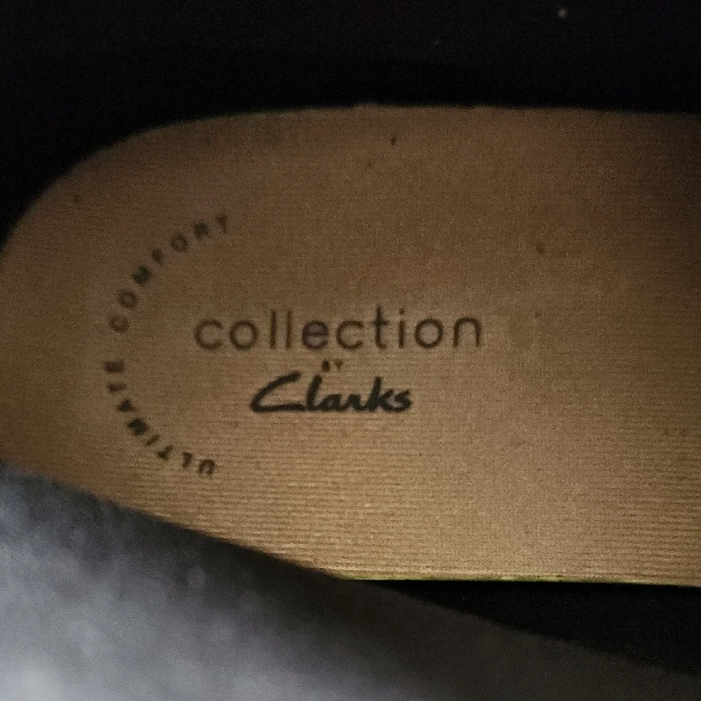 BUNDLE FOR @bliss_treasureClarks Black Suede Ankle Boots with Fold-Over Cuff NWT